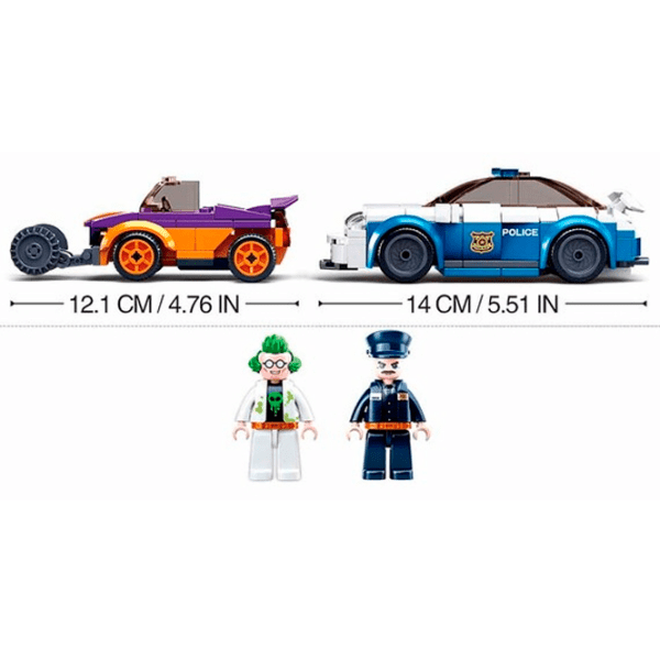 Constructor Sluban Manhunt on Highway Multicolor Numărul de piese 264, 6+ photo 3