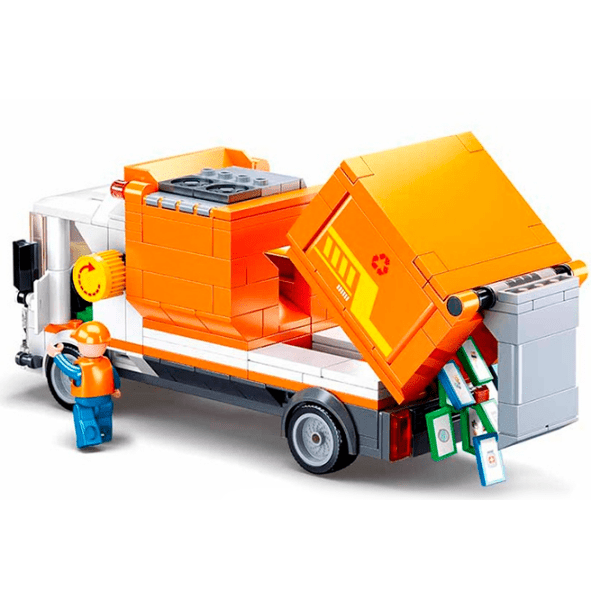Конструктор Sluban Garbage Truck Разноцветный Количество деталей 326, 6+ photo 3