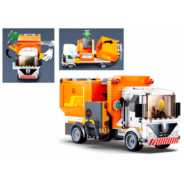 Конструктор Sluban Garbage Truck Разноцветный Количество деталей 326, 6+ photo 4