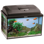 Acvariu Aquael Set Pearl High 60 Oval Black 75 l