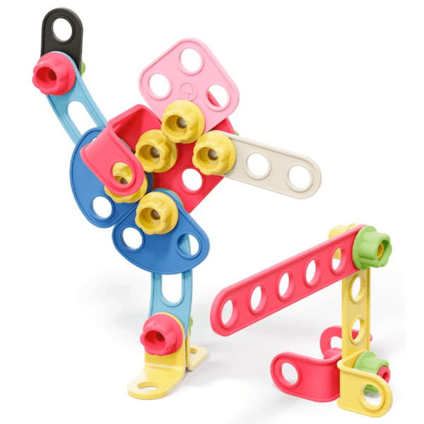 Constructor Quercetti Tecno Jumbo Multicolor Numărul de piese 52, 3+ photo 2