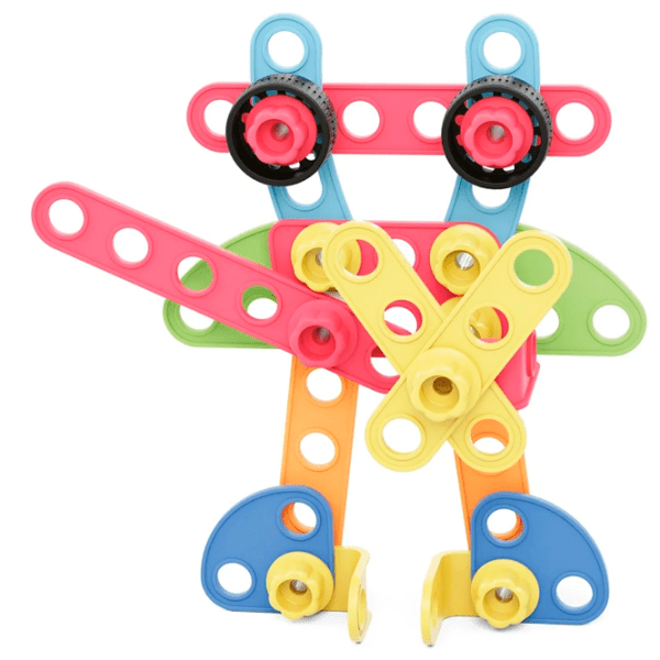 Constructor Quercetti Tecno Jumbo Multicolor Numărul de piese 52, 3+ photo 3