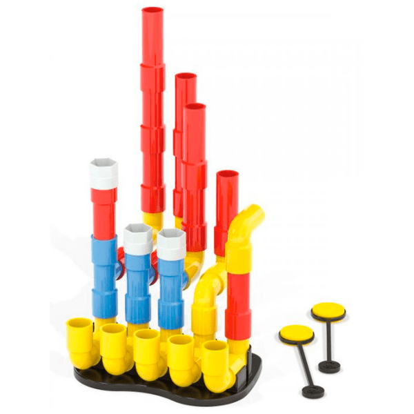 Constructor Quercetti Xylopipes Multicolor Numărul de piese 40, 3+ photo 2