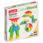 Constructor Quercetti Toy Town Multicolor Numărul de piese 15, 2+