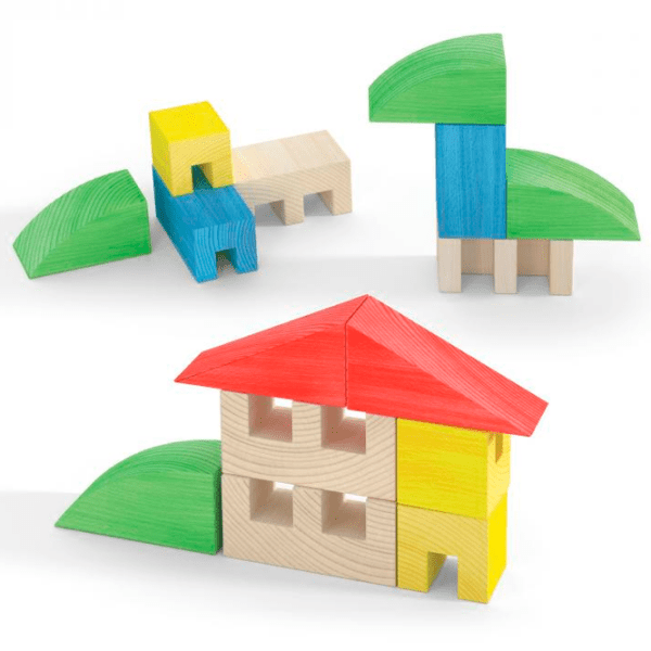 Constructor Quercetti Toy Town Multicolor Numărul de piese 15, 2+ photo 3