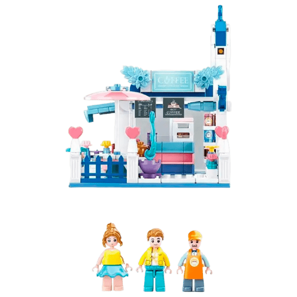 Constructor Sluban Coffee Shop Multicolor Numărul de piese 289, 6+ photo 5