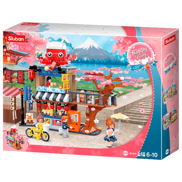 Constructor Sluban Tako Yaki Main Store Multicolor Numărul de piese 548, 6+ photo 1