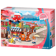 Constructor Sluban Tako Yaki Main Store Multicolor Numărul de piese 548, 6+