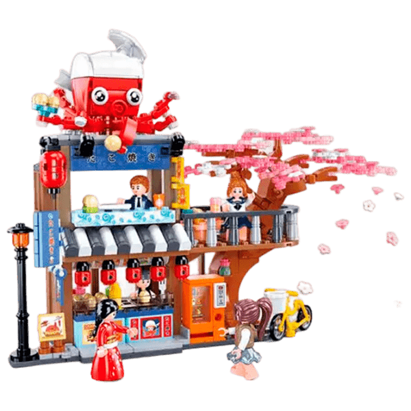 Constructor Sluban Tako Yaki Main Store Multicolor Numărul de piese 548, 6+ photo 2