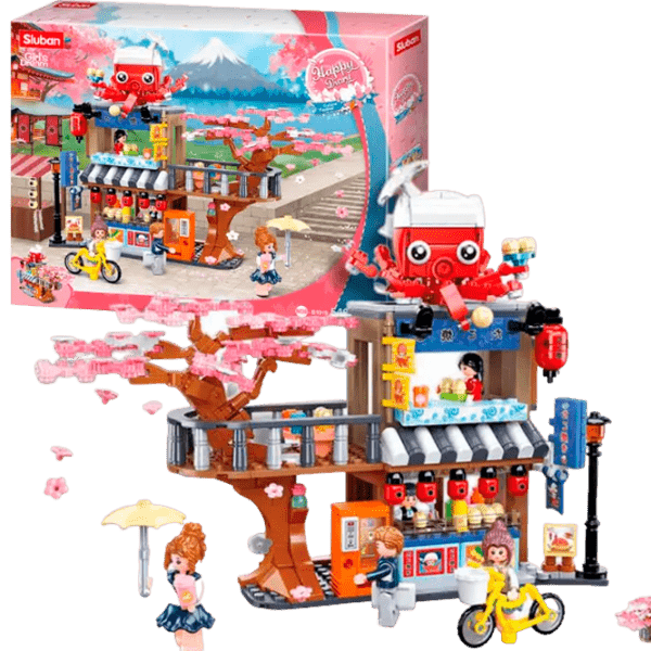 Constructor Sluban Tako Yaki Main Store Multicolor Numărul de piese 548, 6+ photo 3