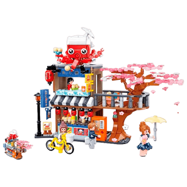 Constructor Sluban Tako Yaki Main Store Multicolor Numărul de piese 548, 6+ photo 4