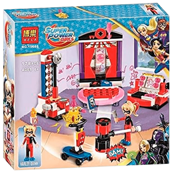 Конструктор Optmarket Super Hero Girls Разноцветный Количество деталей 178, 6+