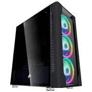 Корпус 1STPLAYER DX Черный micro ATX