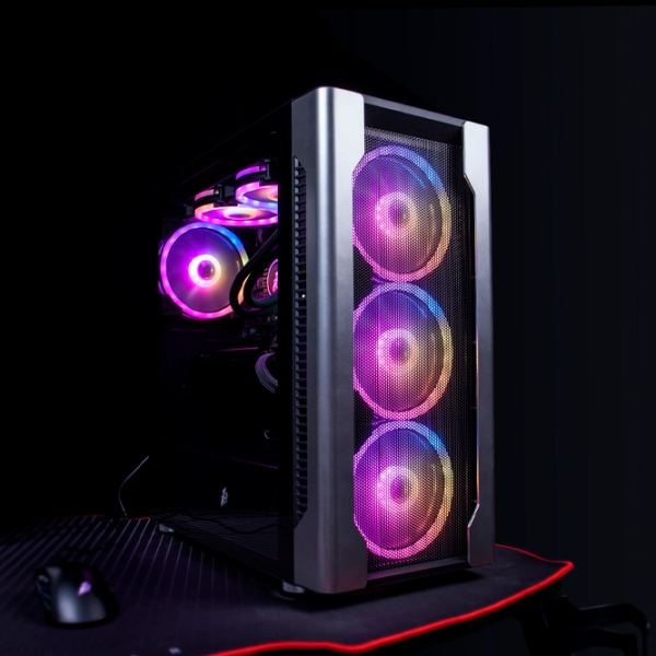 Корпус 1STPLAYER DX Серебряный micro ATX photo 9