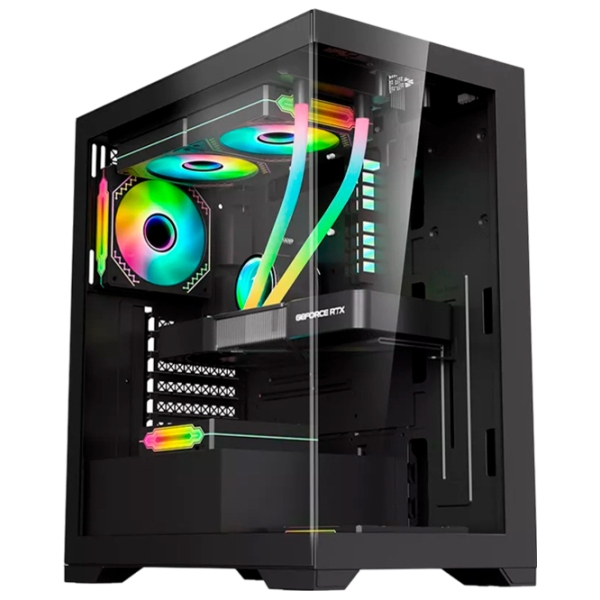 Корпус 1STPLAYER Mi7 Черный micro ATX photo 2