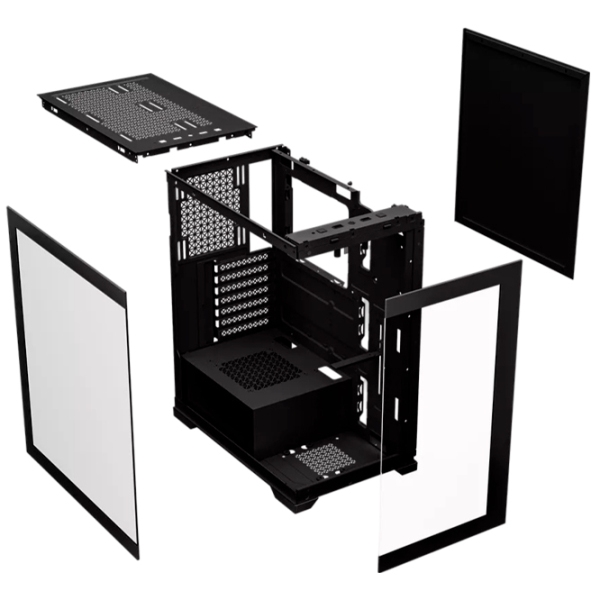 Корпус 1STPLAYER Mi7 Черный micro ATX photo 6