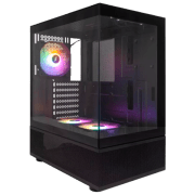 Корпус 1STPLAYER Mi7-A Черный micro ATX