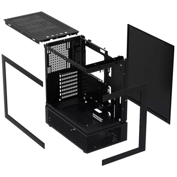 Корпус 1STPLAYER Mi7-A Черный micro ATX photo 6