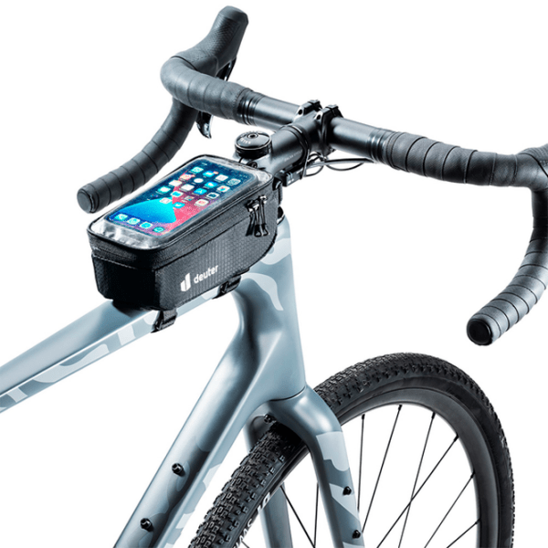  Geantă pentru bicicletă Deuter Phone Bag Black White Black White photo 2