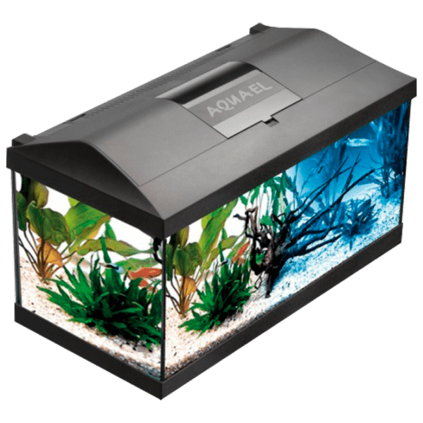 Acvariu Aquael Set Leddy Plus PAP-75 D&N LED Black 105 l photo 1