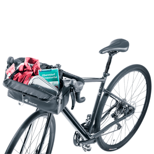  Geantă pentru bicicletă Deuter Mondego HB 8 Black Gray Black Gray photo 2