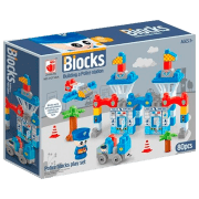 Конструктор Optmarket Police Play Set Разноцветный Количество деталей 80, 3+
