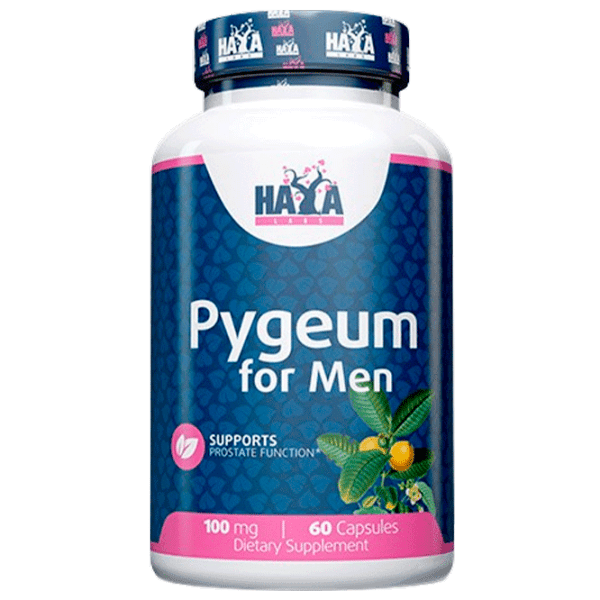 Vitamine și minerale Haya Labs Pygeum for Men 100mg / 60 caps 858047007052  60 photo 1