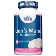 Vitamine și minerale Haya Labs Lion's Mane Mushroom 500mg / 60 Caps 858047007533