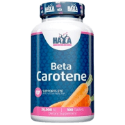 Vitamine și minerale Haya Labs HL Natural Beta Carotene 20,000 IU/100 Tabs 858047007588 100 