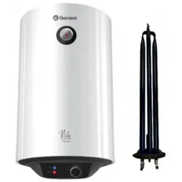 Бойлер Thermex Nika 100V Белый 1500 Вт, 100 л, «Сухой», Стеклокерамика photo 5