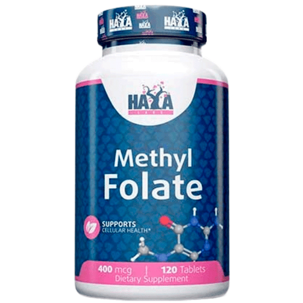 Vitamine și minerale Haya Labs Methil Folate 400mcg 120 tab 858047007885 120  photo 1
