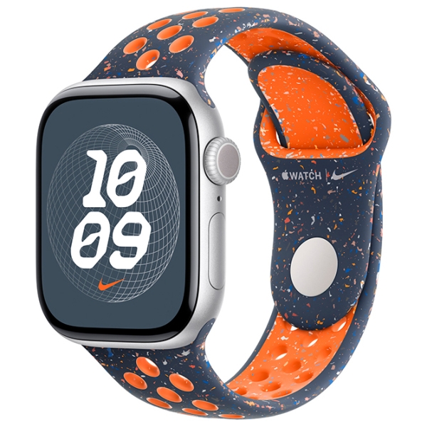 Ремешок Apple Watch Nike Sport Band Синий White Фторэластомер , 42 mm photo 2