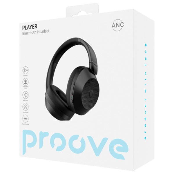 Căști Proove Player Black Fără fir / Personal / Over the ear photo 3