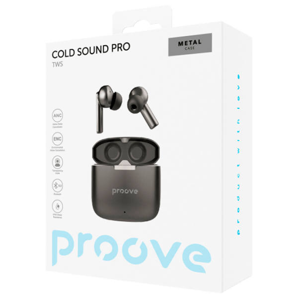 Căști Proove Cold Sound Pro Gray Fără fir / Personal / In ear photo 5