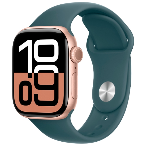Ремешок Apple Watch Sport Band Зеленый Lake Фторэластомер , 42 mm photo 3