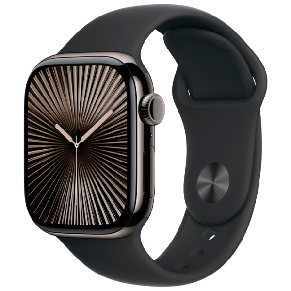 Ремешок Apple Watch Sport Band Черный  Фторэластомер , 42 mm photo 2