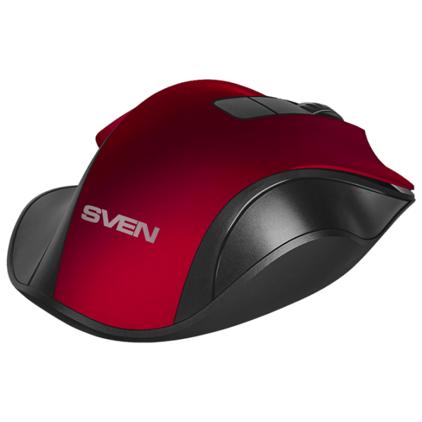 Мышь Sven RX-525SW Красный Беспроводные, 1200 dpi photo 3