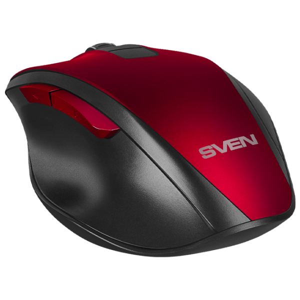 Мышь Sven RX-525SW Красный Беспроводные, 1200 dpi photo 4