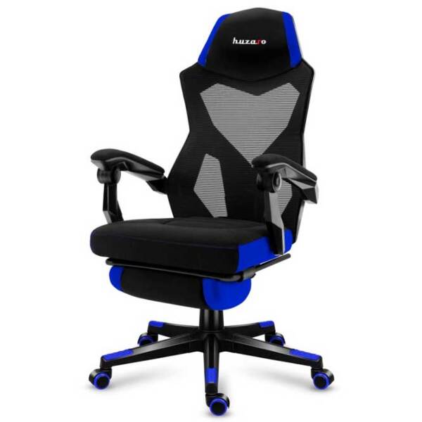 Scaun Gaming Huzaro Combat 3.0 01121514 Blue Black  photo 3