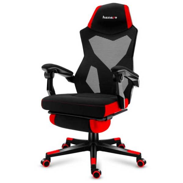 Scaun Gaming Huzaro Combat 3.0 01121514 Red Black  photo 2