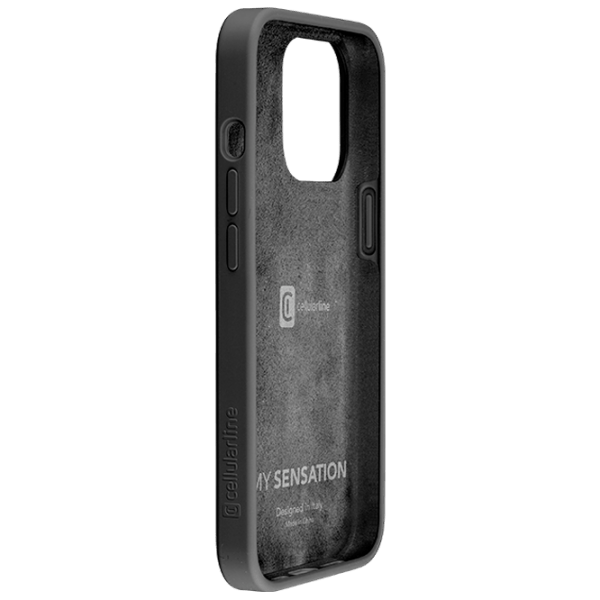 Husă pentru smartphone Apple iPhone 16 Pro Max (Sensation) Black Cellularline, Silicon, Back photo 3