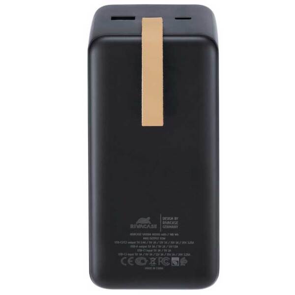 Power Bank 40000 мАч RivaCase VA1084 (20 Вт) Черный  photo 5