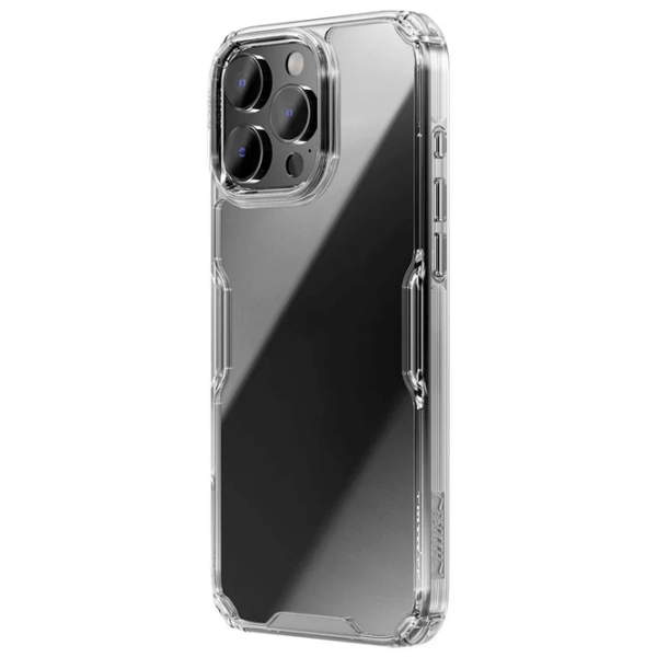 Husă pentru smartphone Apple iPhone 16 Pro Max (Nature Pro) White Transparent Nillkin, PC, Back photo 2