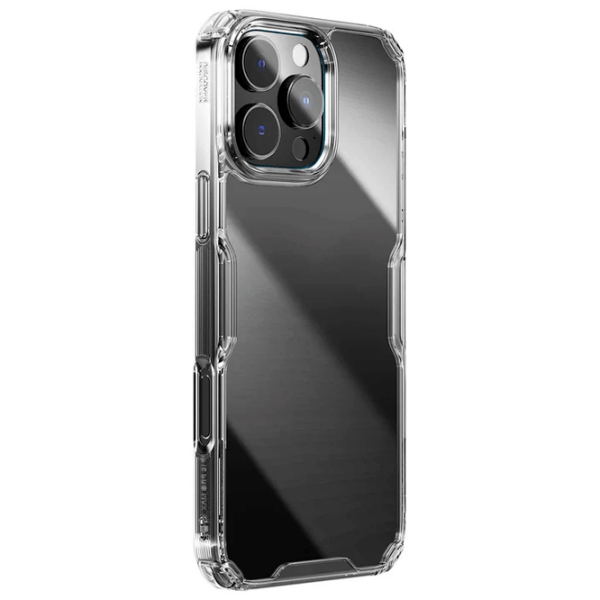 Husă pentru smartphone Apple iPhone 16 Pro Max (Nature Pro) White Transparent Nillkin, PC, Back photo 3