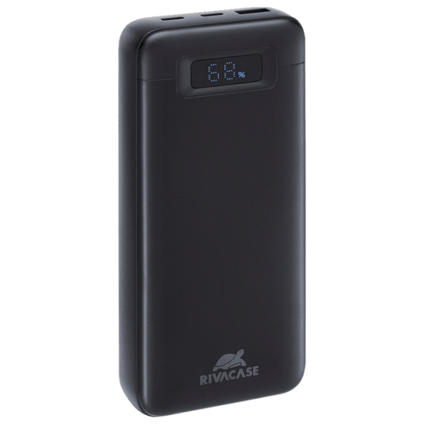 Power Bank 20000 мАч RivaCase VA1082 (20 Вт) Черный  photo 1