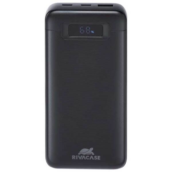 Power Bank 20000 мАч RivaCase VA1082 (20 Вт) Черный  photo 2