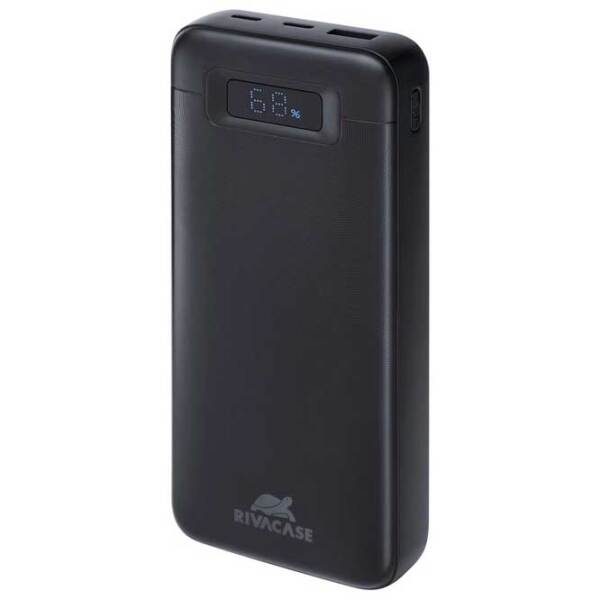 Power Bank 20000 мАч RivaCase VA1082 (20 Вт) Черный  photo 3
