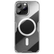 Чехол для смартфона Apple iPhone 16 Pro Max (Nature Pro) White Прозрачный Nillkin, PC, MagSafe Back