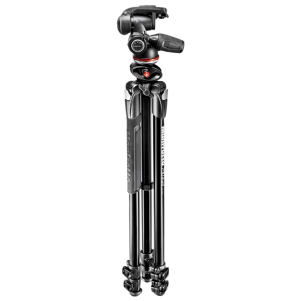 Trepied Manfrotto MK290DUA3-3W Black Pe podea photo 1