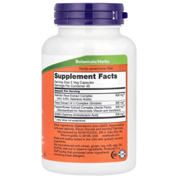 Витамины и минералы Now Foods SLEEP 733739047687  90 капсул photo 2